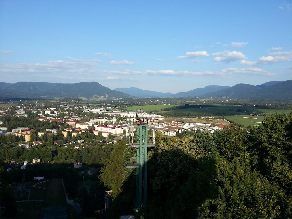 Penzion U Mustku Jiriho Rasky Trojanovice Bagian luar foto